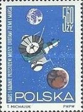 "Mars 1" between Mars and Earth