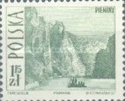 Dunajec River Gorge in Pieniny Mountains - Perf 12¾ x 12½