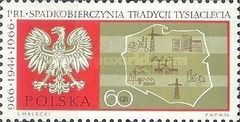Eagle and Map of Poland