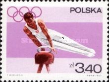 Gymnast on Vaulting Horse