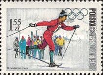 Long-distance skiing