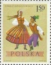 Folk Costumes from Opoczno, Lodz