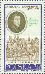 Copernicus by Zinck Nora and view of Ferrara