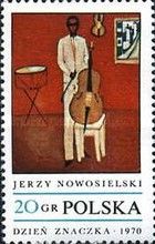 Cellist, by Jerzy Nowosielski