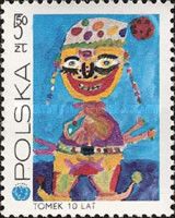 Clown, by Tomasz Kajdański, 10 years old
