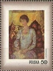 Woman with Book, by Tytus Czyzewski (1885-1945)