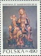 Madonna of Skarbimierz, 1340