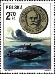 Stefan Drzewiecki and his submarine
