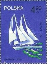 "Polonez", sailed around the world, 1973