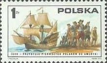 First Poles Arriving on "Mary and Margaret" 1608