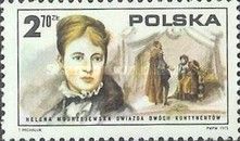 Helena Modrzejewska (1840-1909), Polish actress, 1877