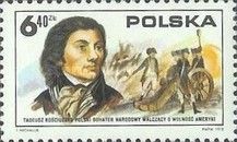 Tadeusz Kosciuszko (1746-1817), freedom fighter