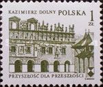 Market Place, Kazimierz Dolny with number