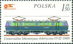 Polish electric locomotive ET-22, 1969