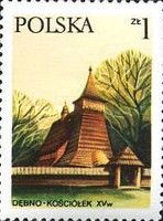 Larch Church in Debno