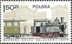 Marki Train and Warsaw Stalow Station, 1907