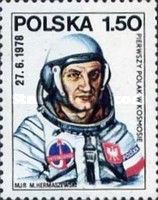 Major Miroslaw Hermaszewski, with date