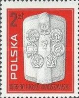 Shield with the Emblems of the Warsaw Pact Countries