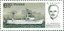 Training Ship Horyzont, Captain Gustaw Kanski