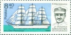 Training Ship Dar Pomorza, Captain Konstanty Maciejewicz