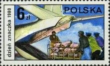 Loading Mail Plane