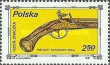 Flintlock Pistol from the 17th Century
