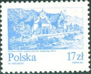 Granaries in Kazimierz Dolny, by Michael Elwiro Andriolli