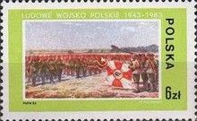 The Kosciuszko Oath by Stanisław Poznański (1909-1996)