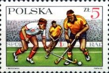 Polish Field Hockey, 60th Anniv.