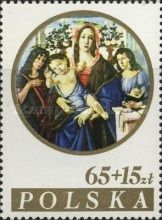 Madonna with Child and John the Evangelist, by Botticelli
