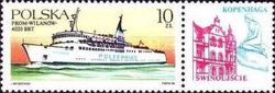 Ferryboat Wilanow with Label