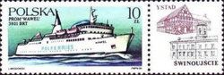 Ferryboat Wawel with Label