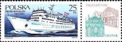 Ferryboat Rogalin with Label