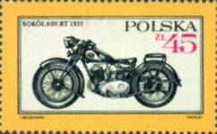Sokol 600 RT Motorcycle, 1935