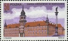 Royal Castle in Warsaw and the Sigismund III Vasa Column