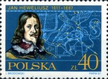 Jan Heweliusz by J. Falck & Constellation Sobieski's Shield