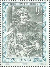Bolesław I the Brave with label right