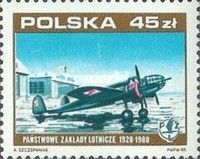 "Łoś" (Elk) Plane, State Aircraft Works, 60th anniv.