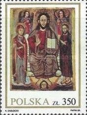 Holy Family with angels