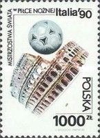 FIFA World Cup 1990 - Italy, Ball and Colosseum Rome
