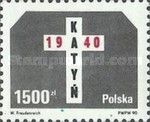 Katyn Forest Massacre, 50th Anniv.