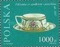 Cup, saucer, 1887