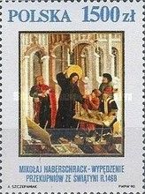 The expulsion of the vendors by Mikołaj Haberschrack (1468)
