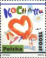 Children's drawings - mom, dad, heart, flower
