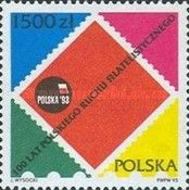 Graphic Composition - Polish Philatelic Movement - Polska 93