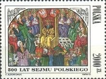 King Aleksander Jagiellończyk (1461-1506) in the Sejm