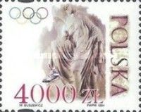 Nike of the Pantheon and the five Olympic Rings