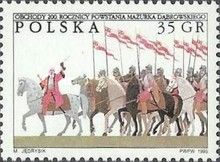 Stefan Czarniecki (1599-1665) at the head of the Hussars