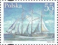 Staysail Schooner, "Zawisza Czarny" 1961