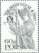 St. Adalbert, Romanesque cross and the Alpha and Omega Signs